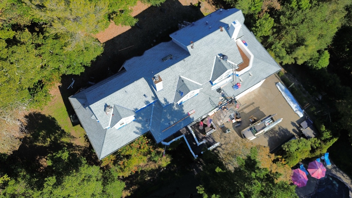 Golden Heights Roofing - Completed historic home roof with dormers and architectural details